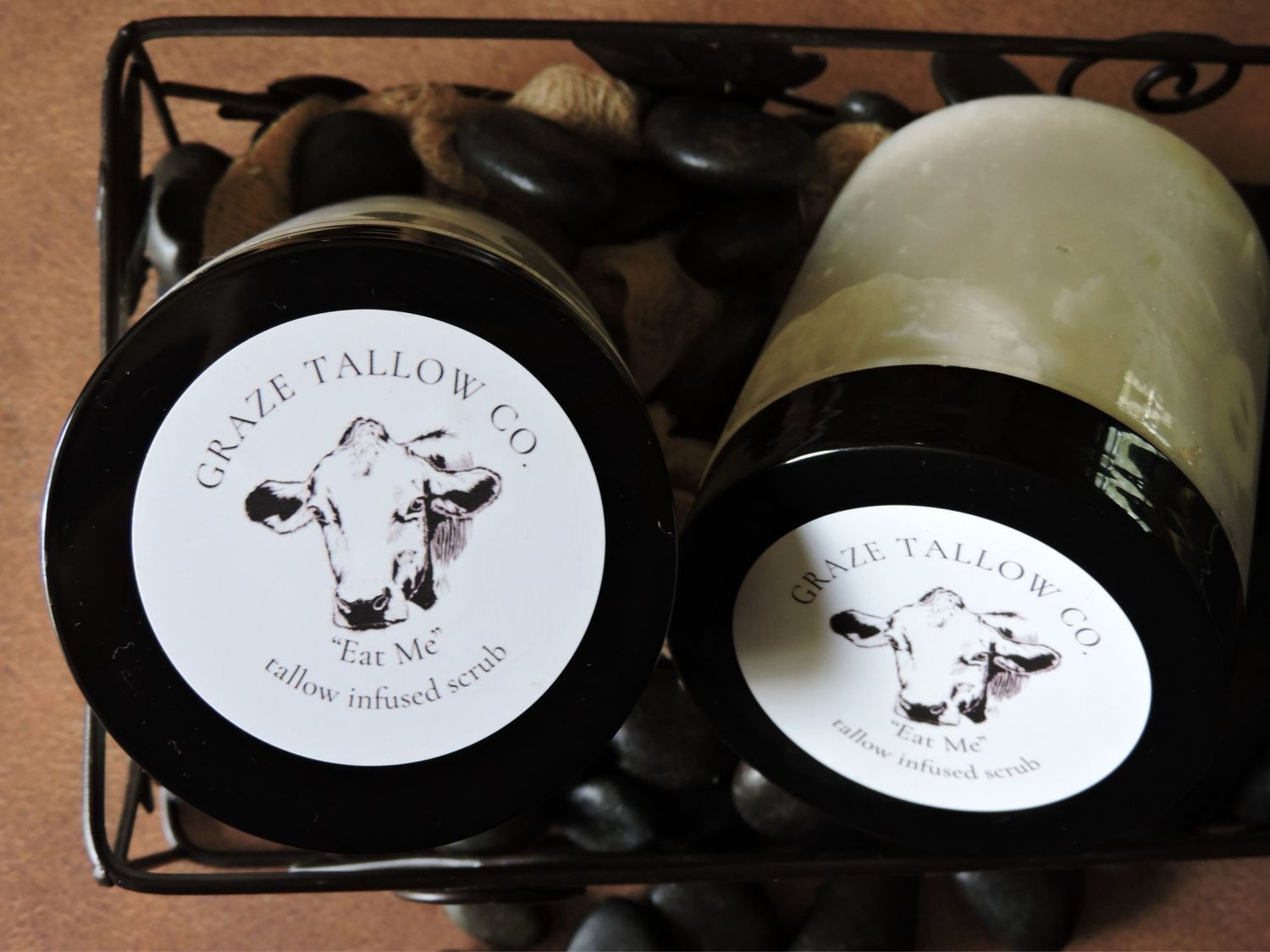 Eat Me (unscented) Whipped Tallow Sugar Scrub