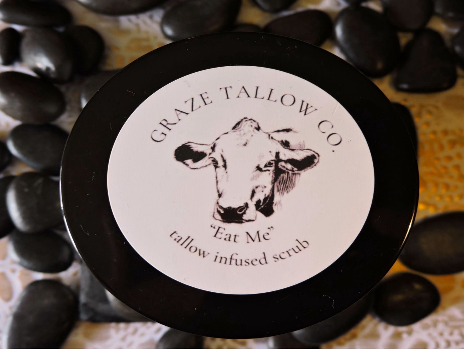 Eat Me (unscented) Whipped Tallow Sugar Scrub