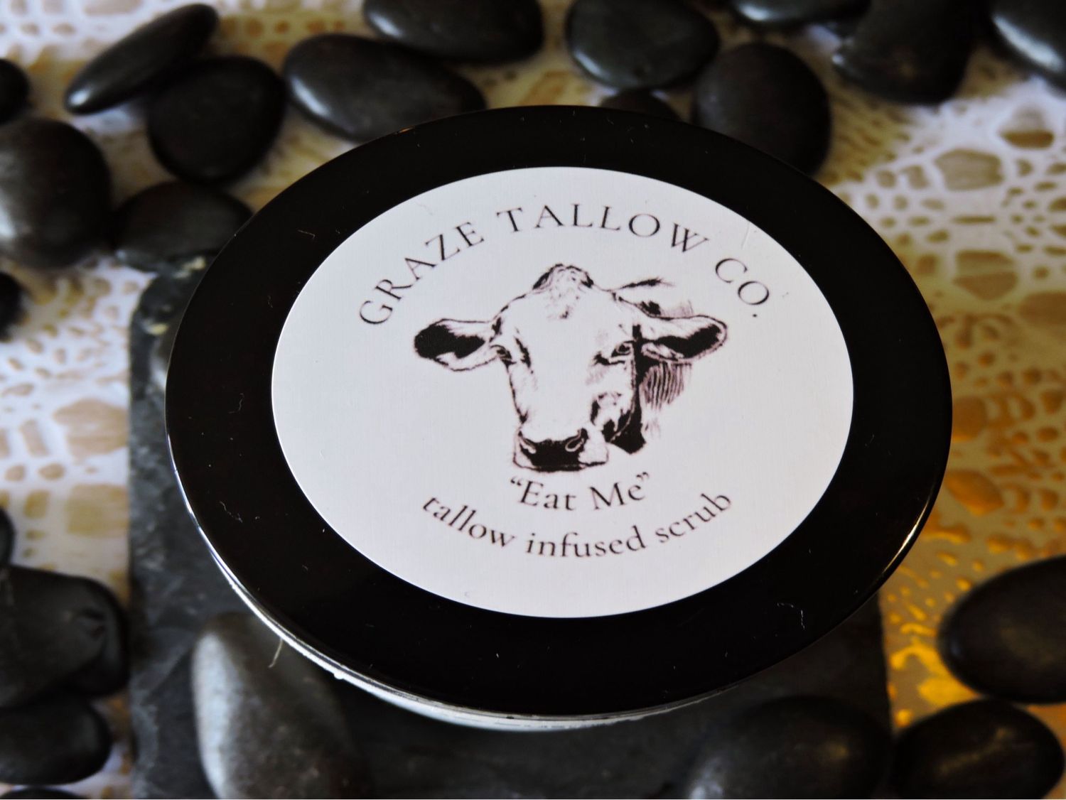 Eat Me (unscented) Whipped Tallow Sugar Scrub