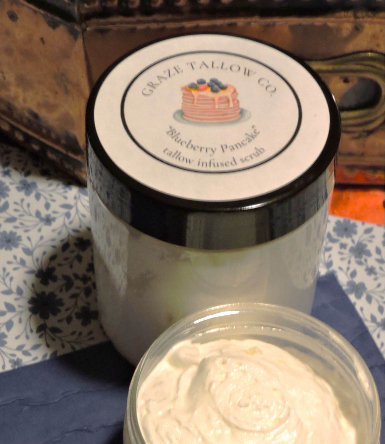 Blueberry Pancake Whipped Tallow Sugar Scrub