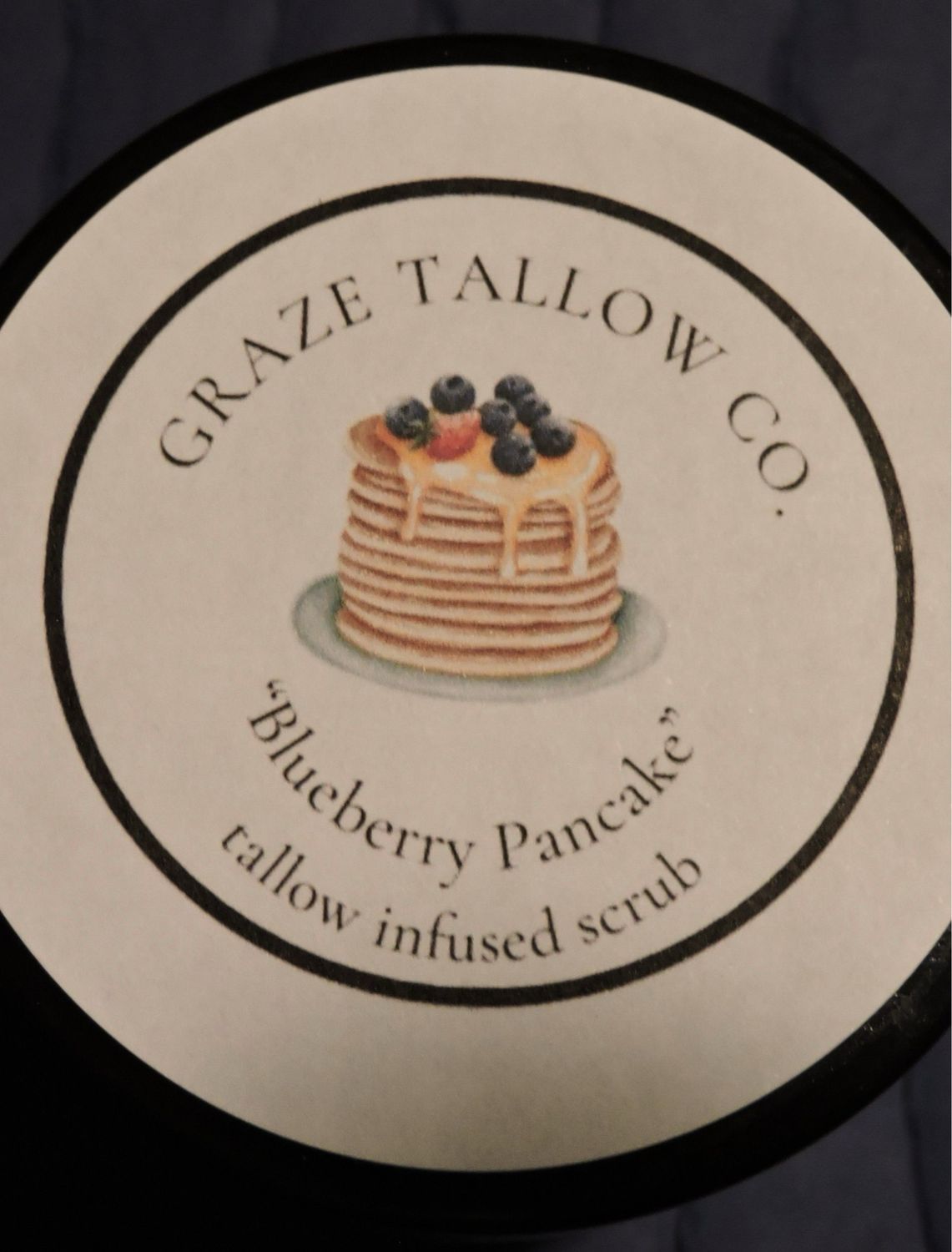 Blueberry Pancake Whipped Tallow Sugar Scrub