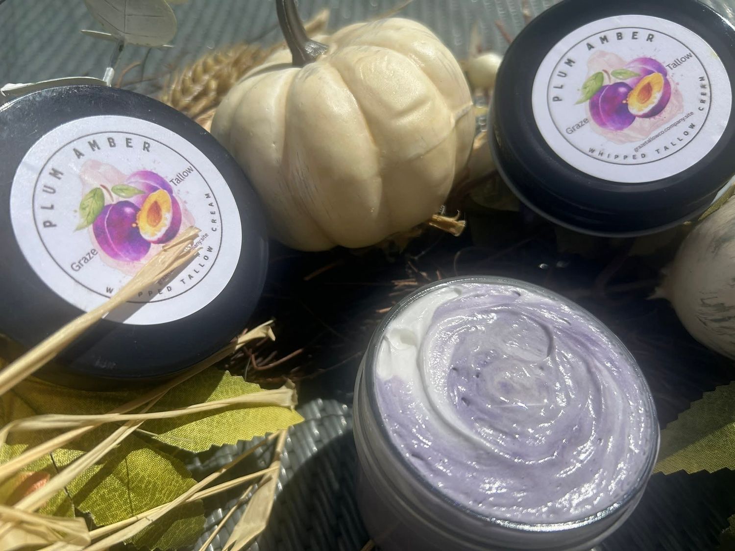 Plum Amber Whipped Tallow Cream