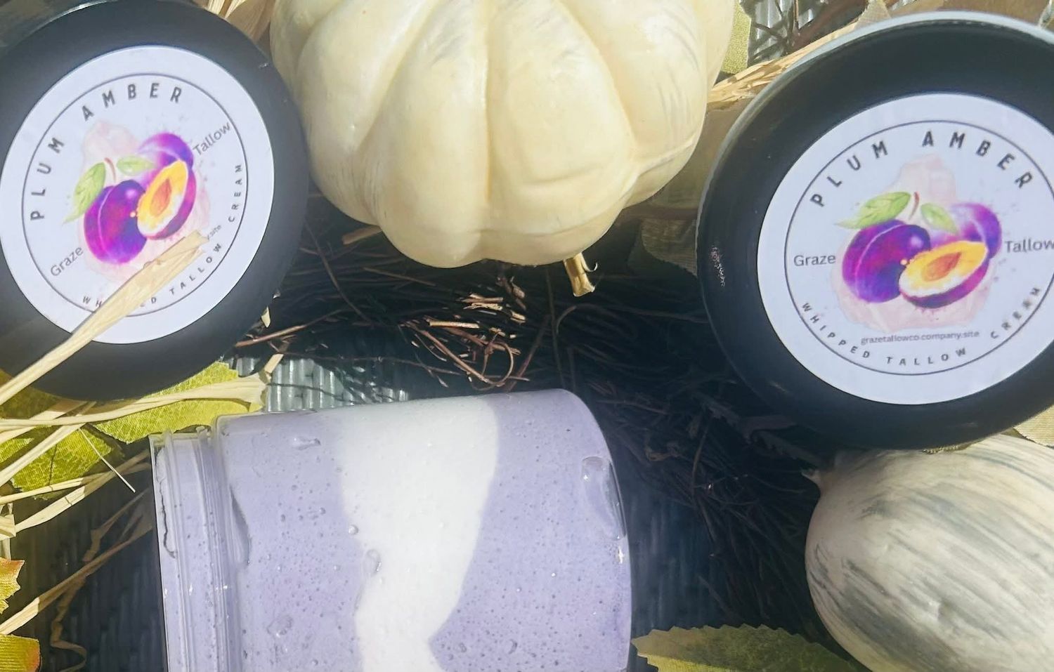 Plum Amber Whipped Tallow Cream