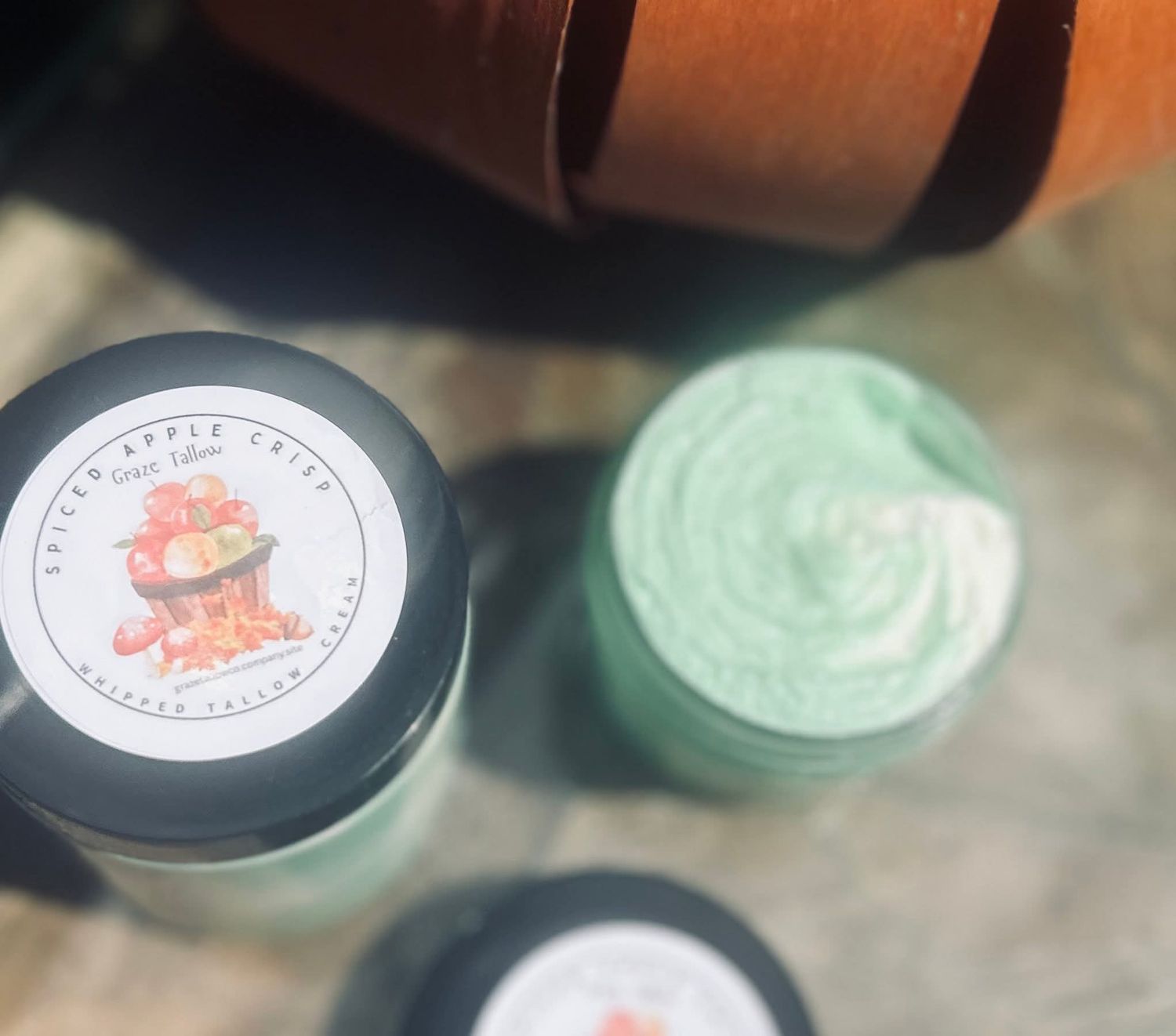 Spiced Apple Crisp Whipped Tallow Cream