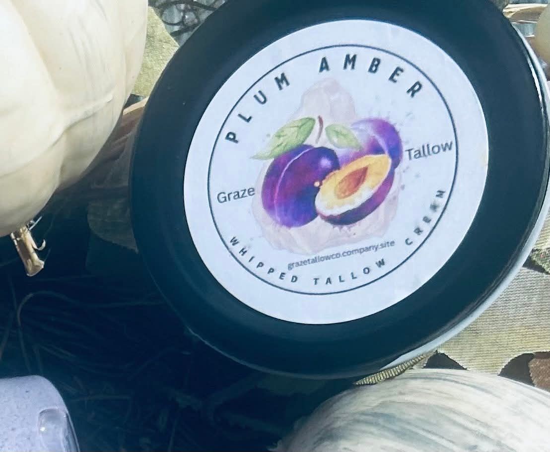 Plum Amber Whipped Tallow Cream