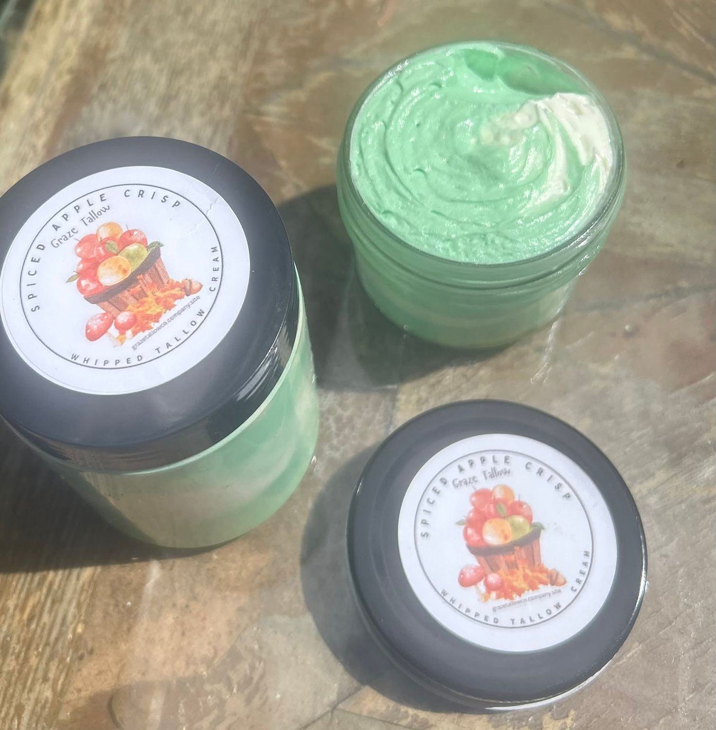 Spiced Apple Crisp Whipped Tallow Cream