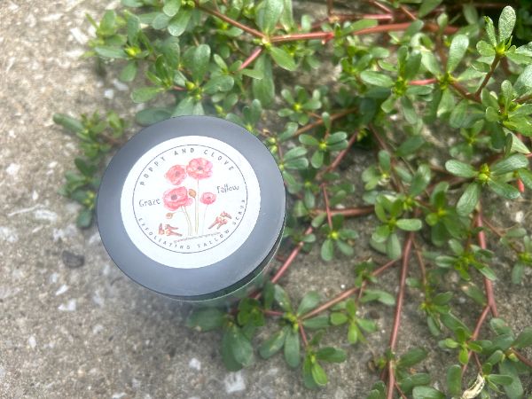 Poppy and Clove Exfoliating Tallow Scrub