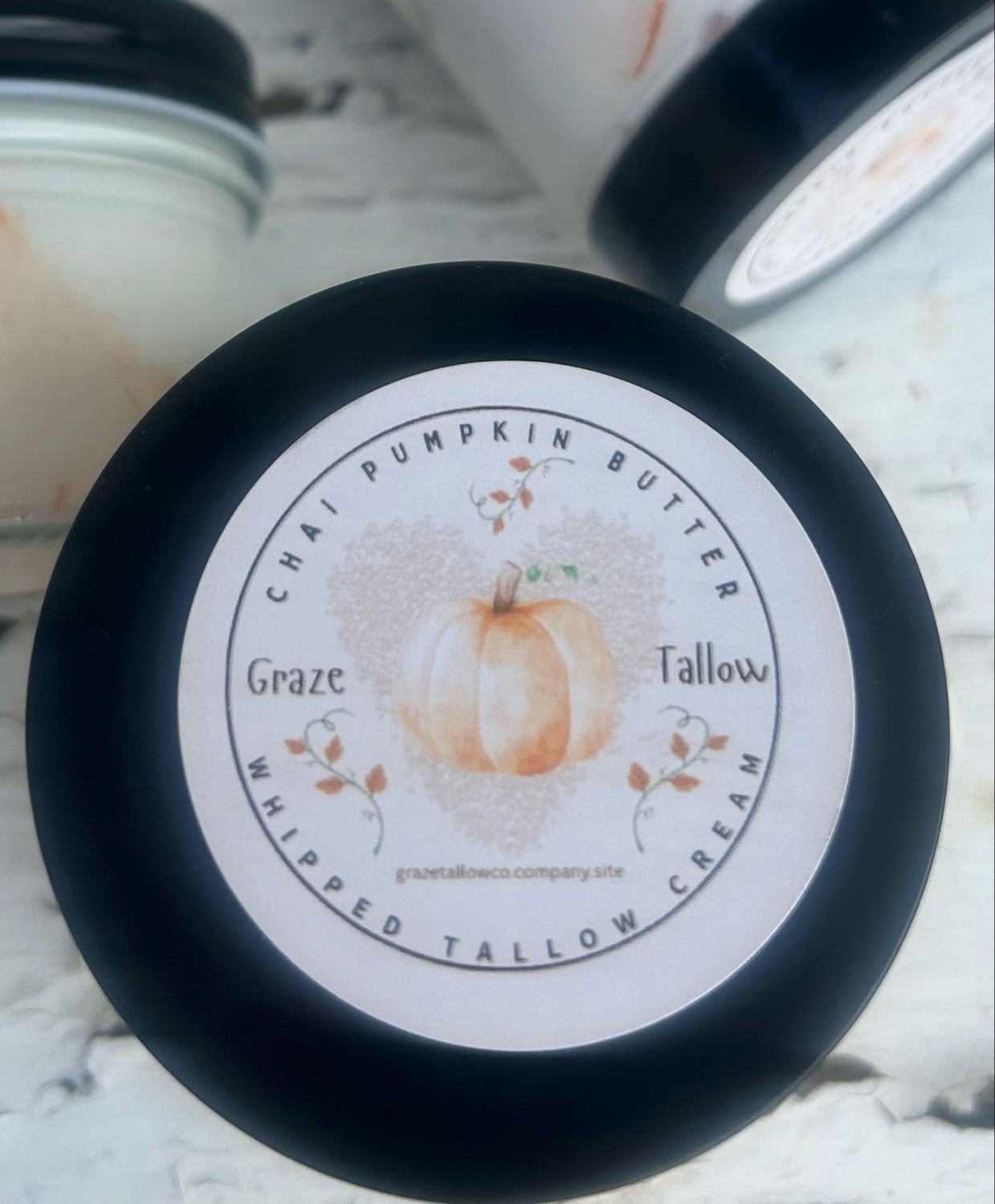 Chai Pumpkin Butter Whipped Tallow Cream