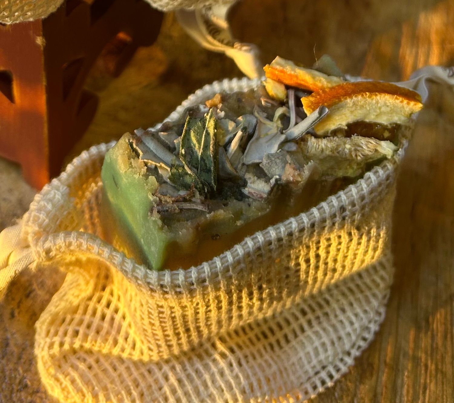 Natural Soap Saver Bag