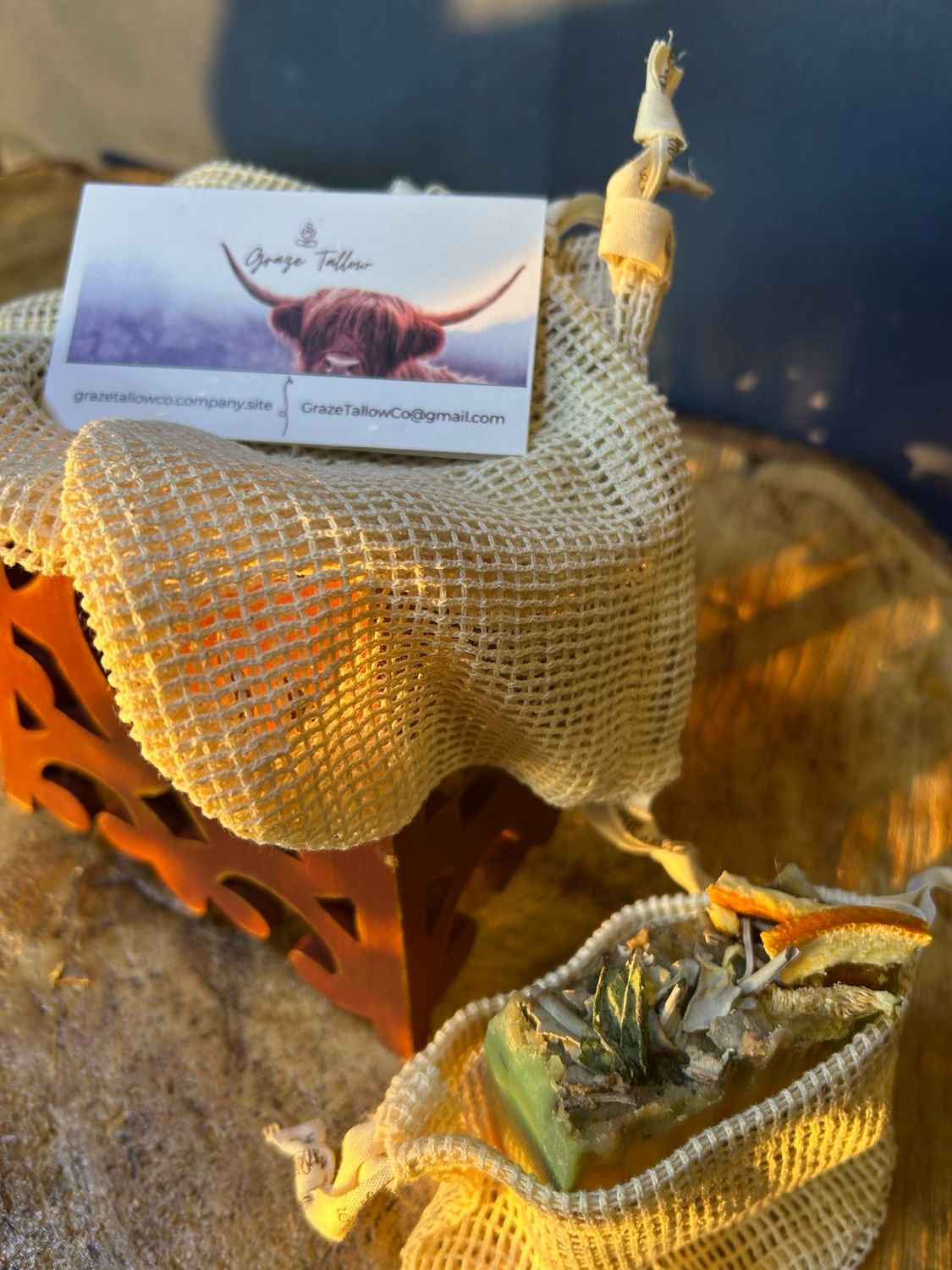 Natural Soap Saver Bag