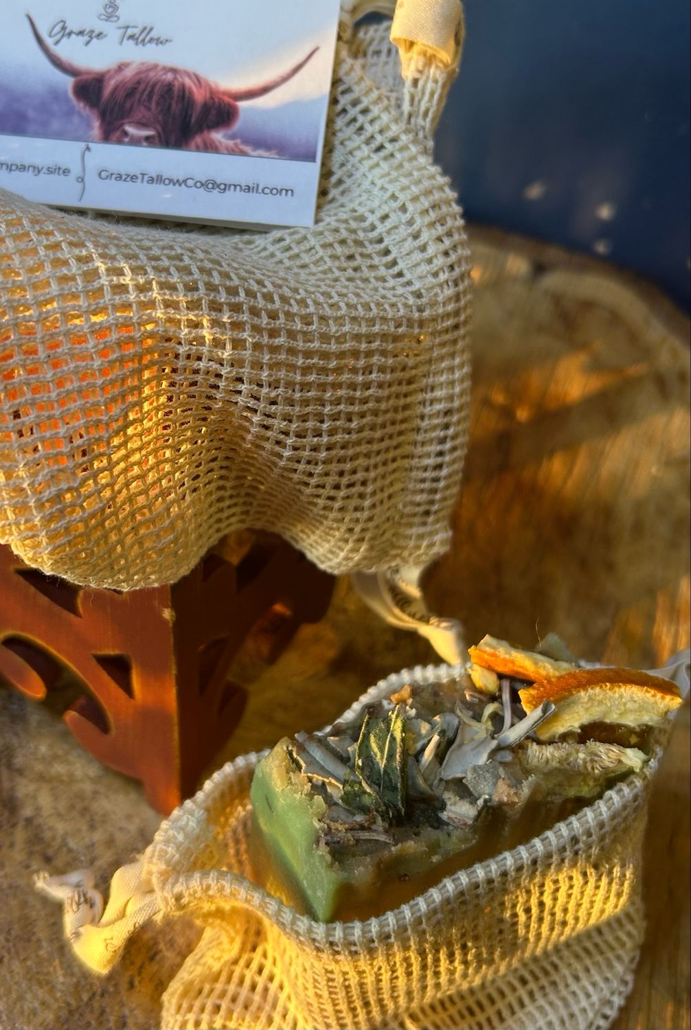 Natural Soap Saver Bag