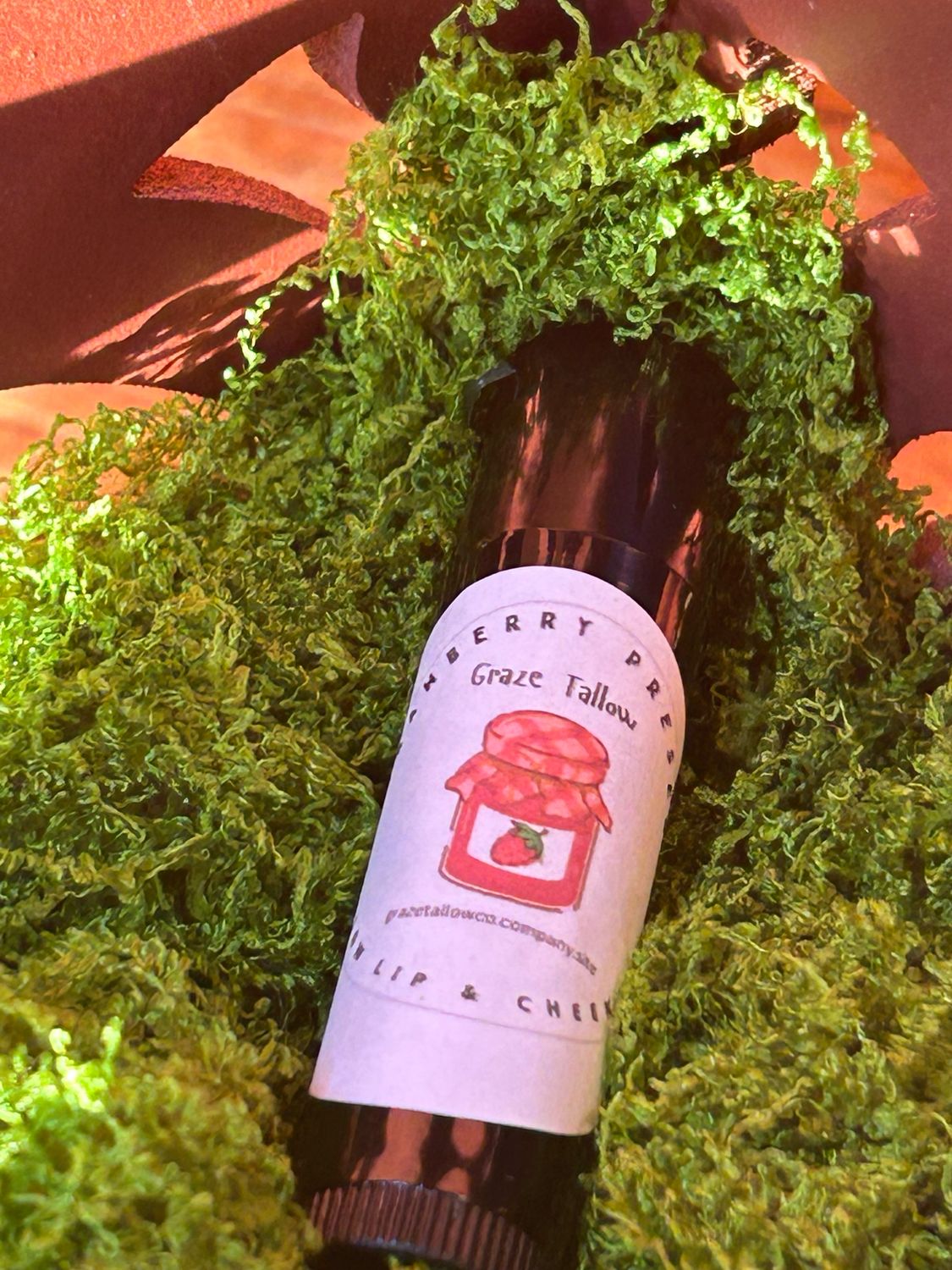 Strawberry Preserves Tallow Lip Balm