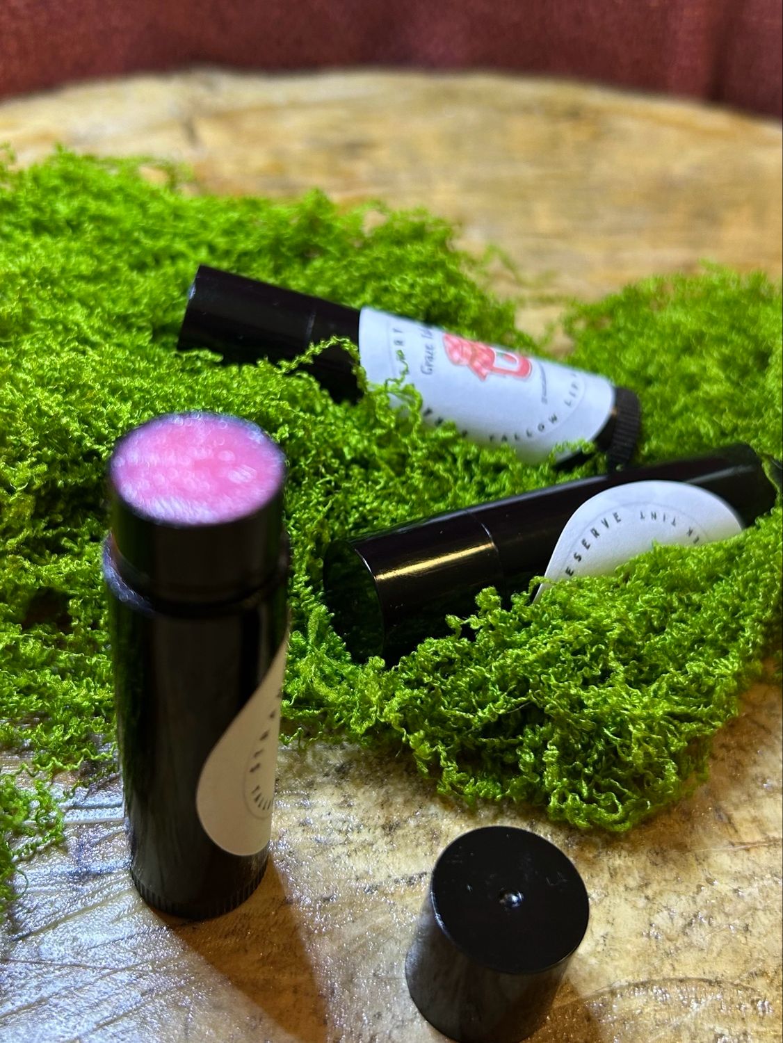 Strawberry Preserves Tallow Lip Balm