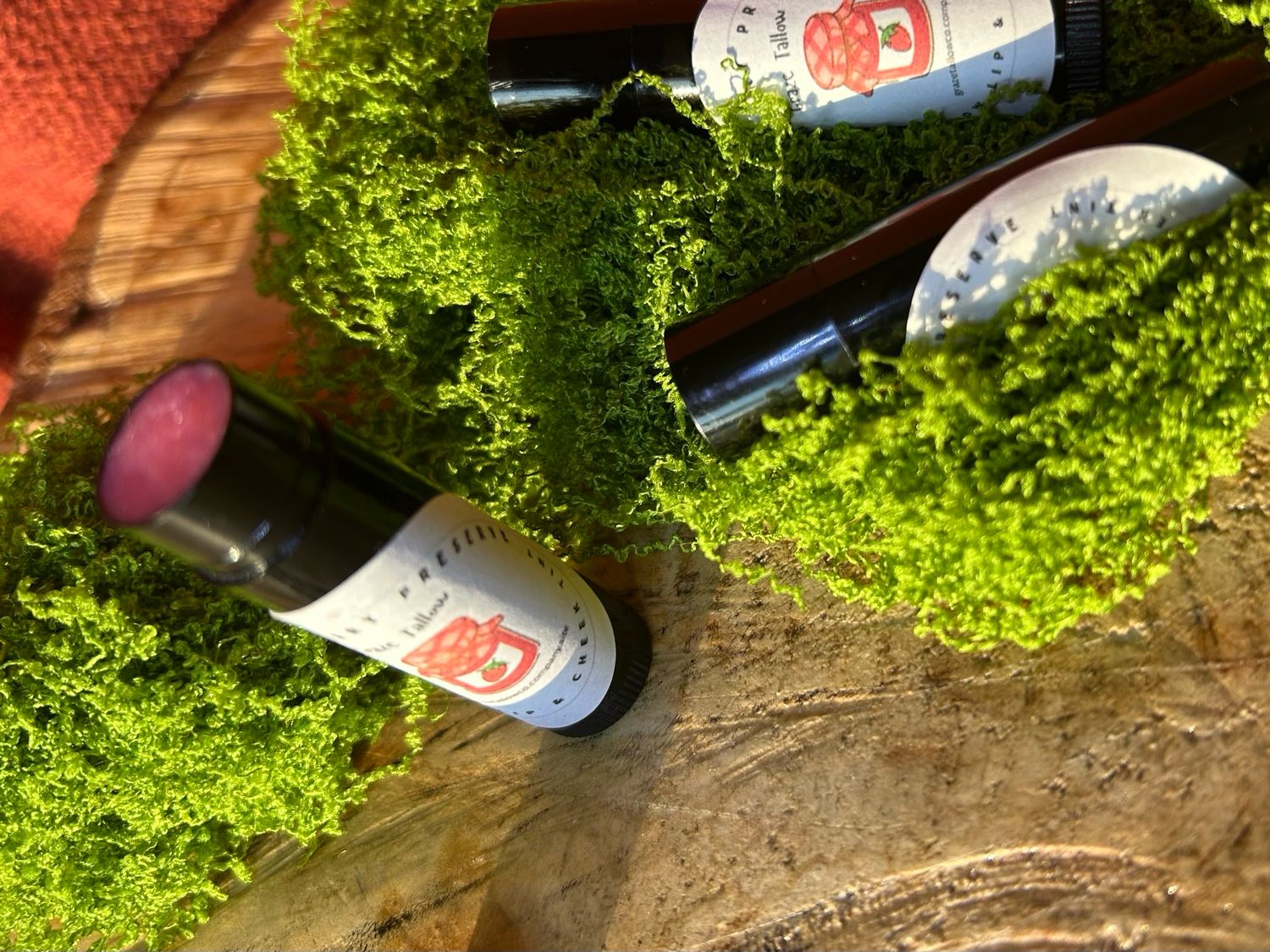 Strawberry Preserves Tallow Lip Balm