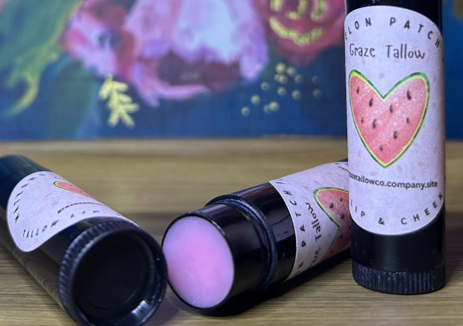 Watermelon Patch Tallow Lip Balm