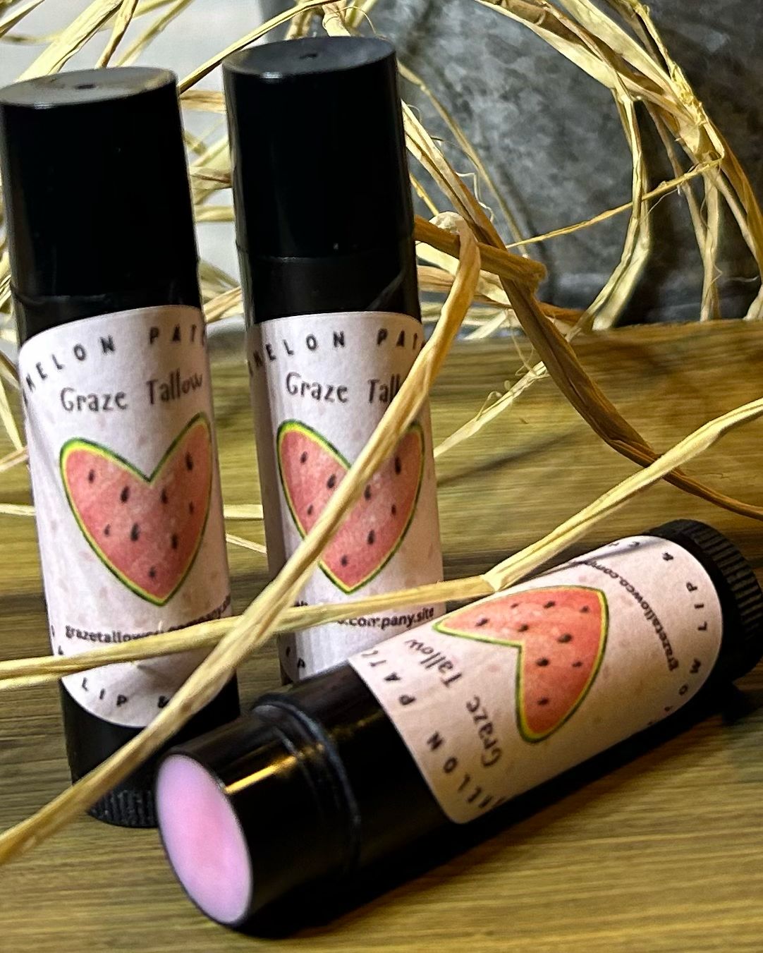 Watermelon Patch Tallow Lip Balm