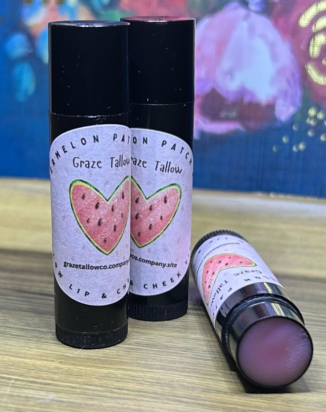 Watermelon Patch Tallow Lip Balm