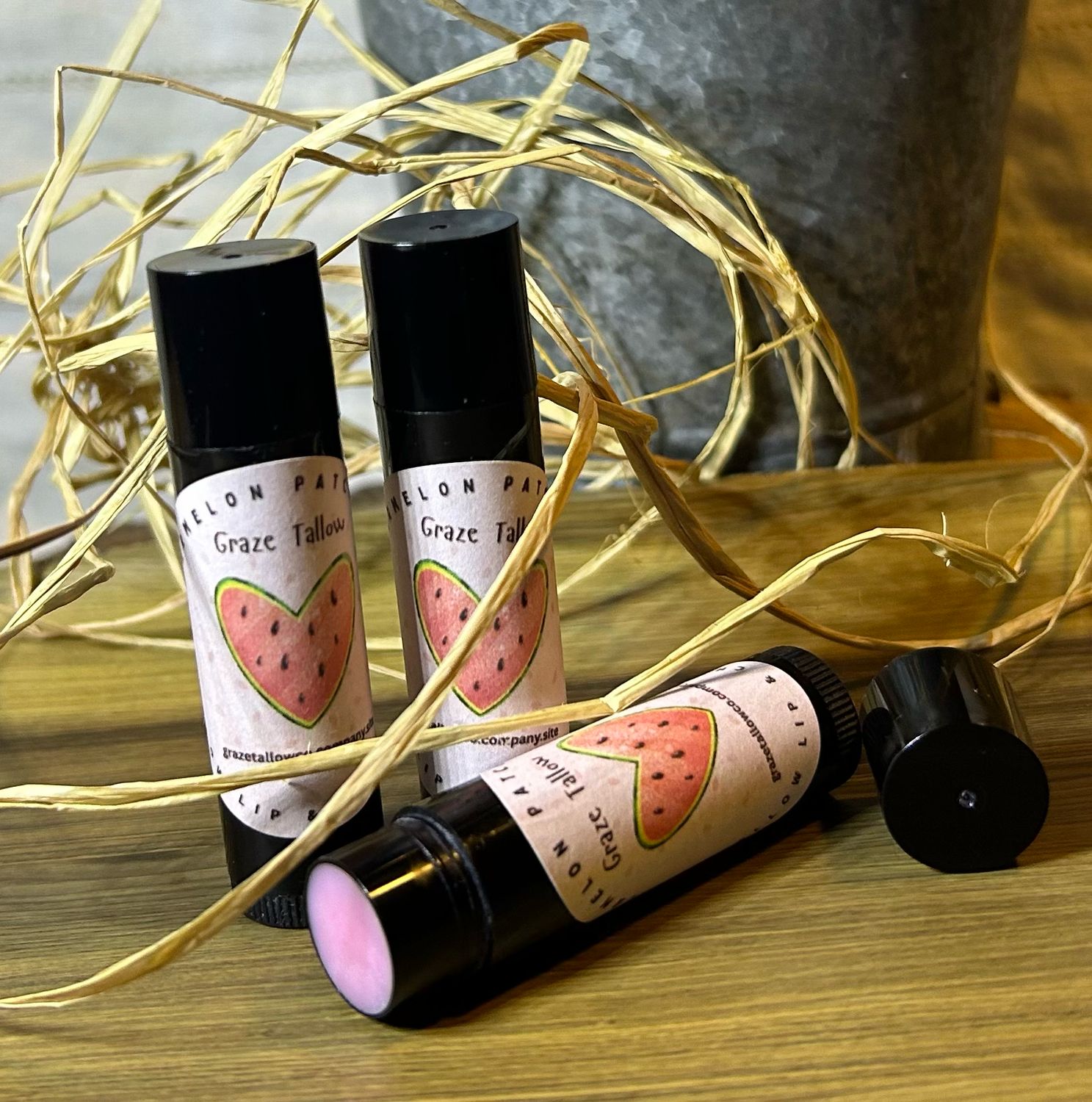 Watermelon Patch Tallow Lip Balm