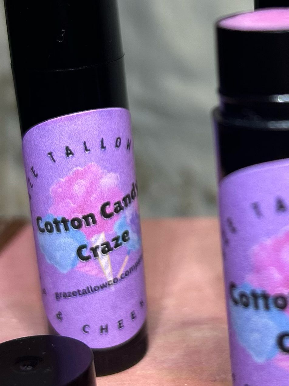 Cotton Candy Craze Tallow Lip Balm