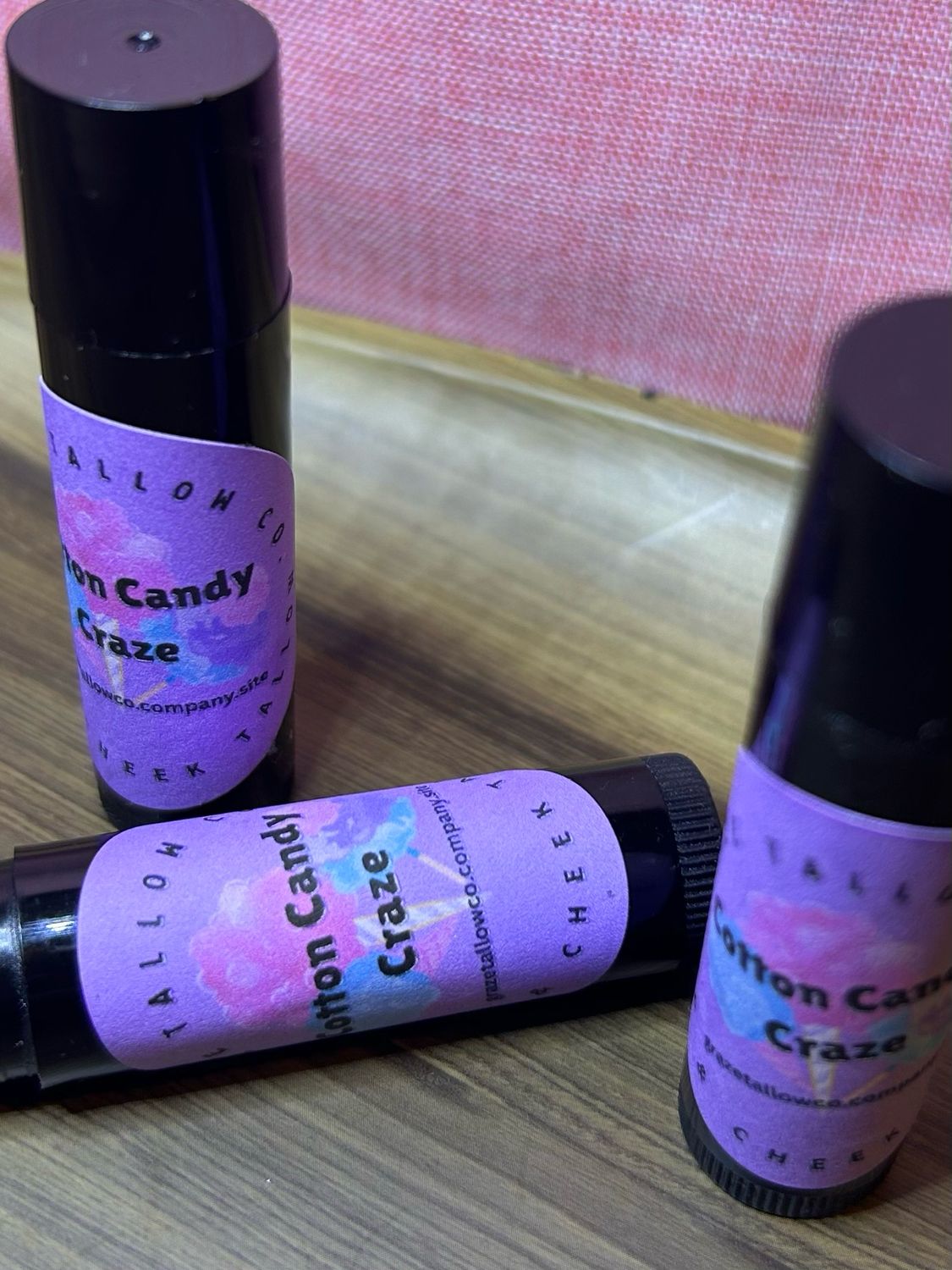Cotton Candy Craze Tallow Lip Balm
