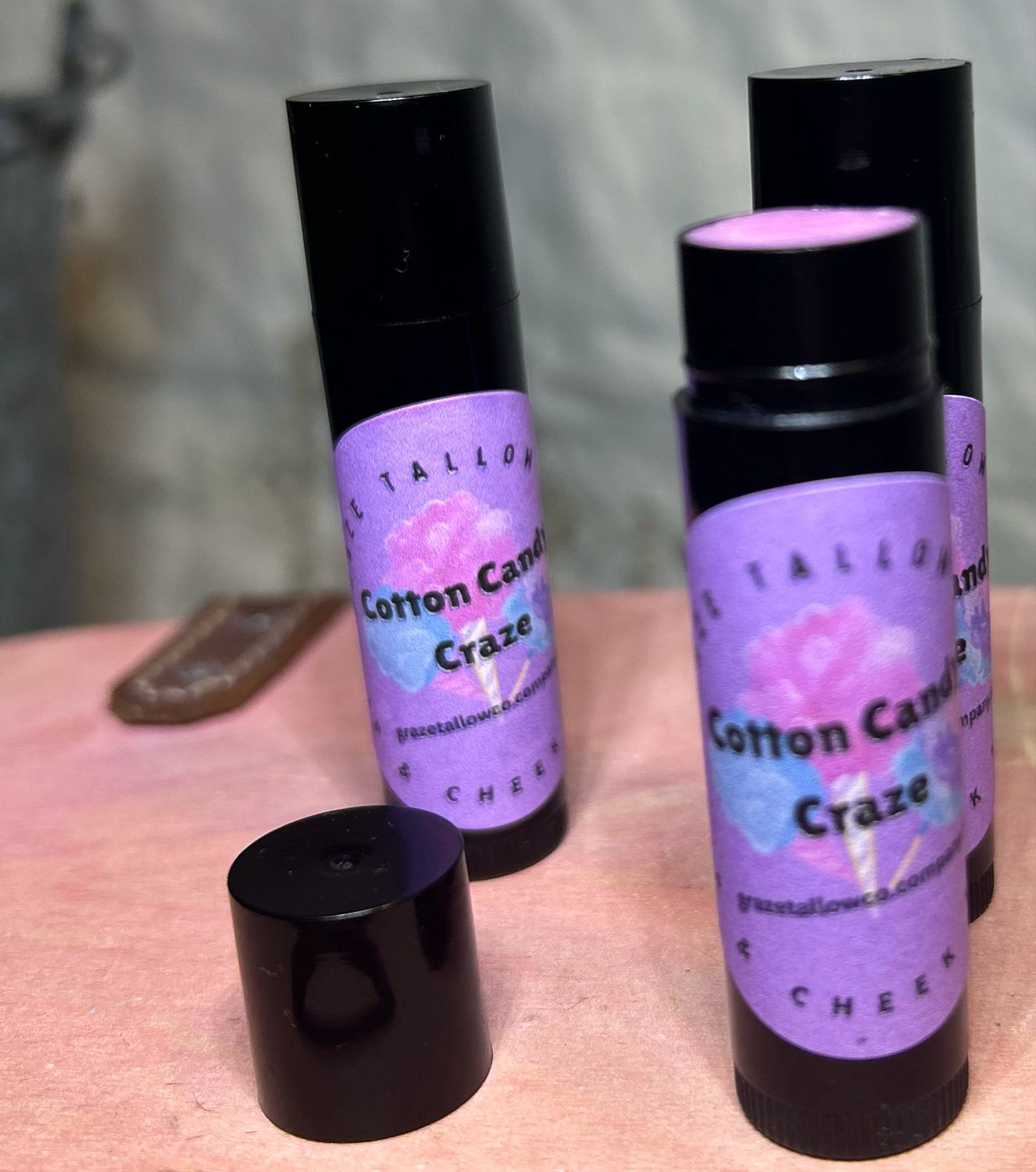 Cotton Candy Craze Tallow Lip Balm