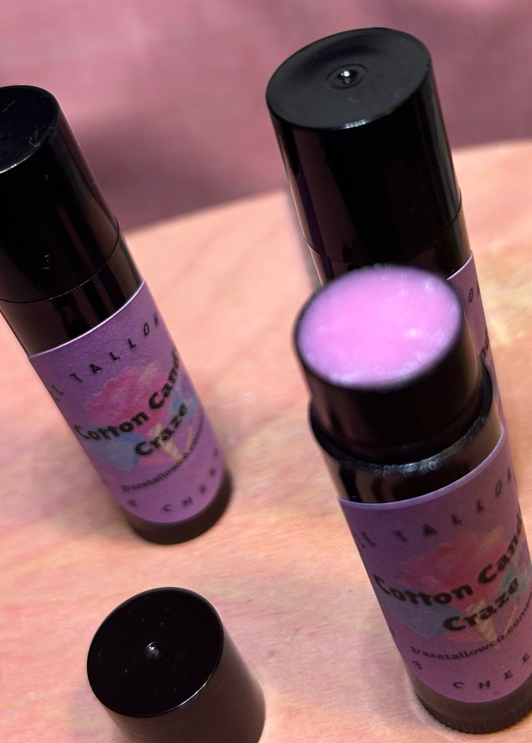 Cotton Candy Craze Tallow Lip Balm