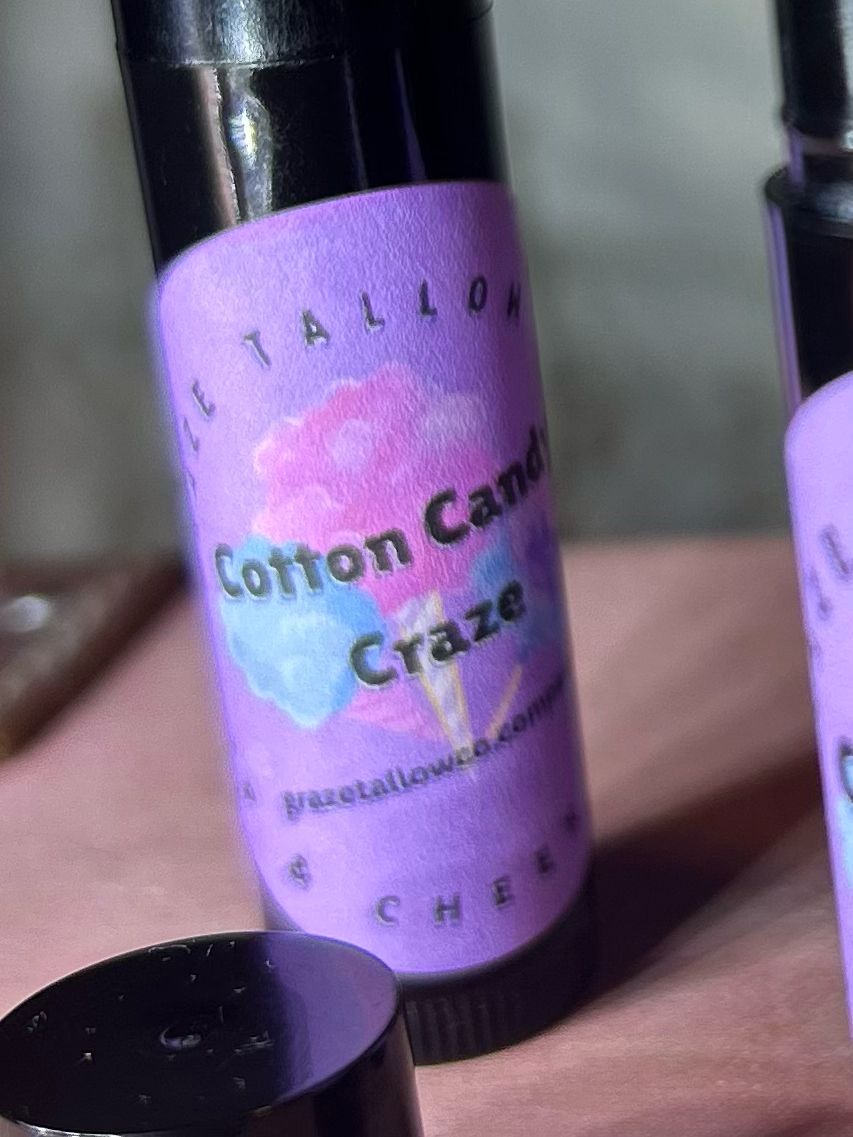 Cotton Candy Craze Tallow Lip Balm