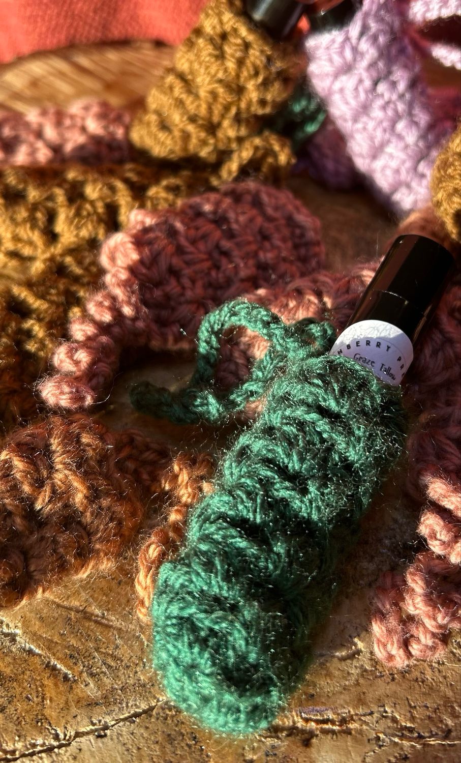 Hand Crochet Lip Balm Pouch