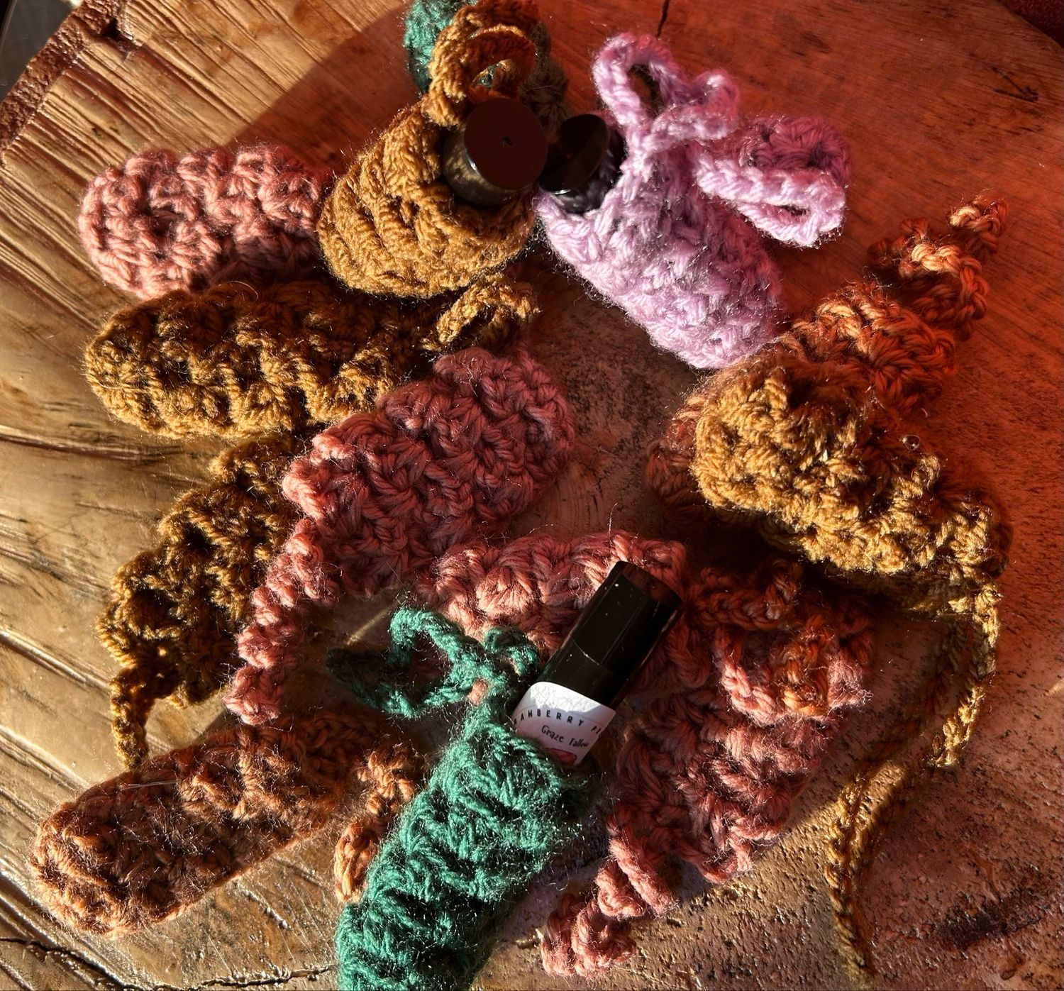 Hand Crochet Lip Balm Pouch