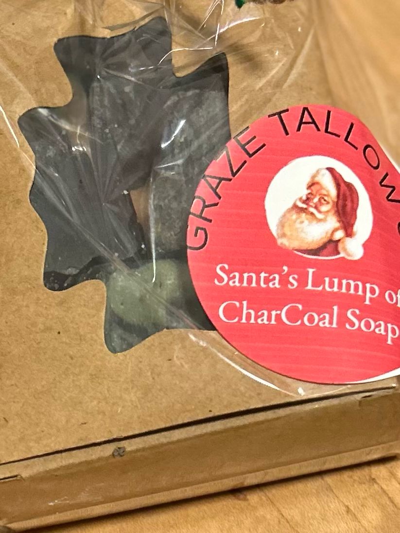 Santa’s Lump Of CHARCOAL Soap