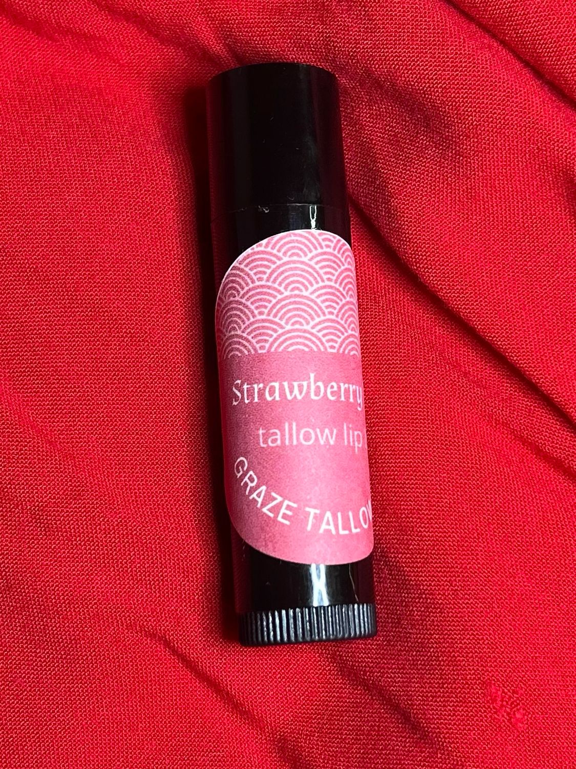 Strawberry Veil Tallow Lip Balm