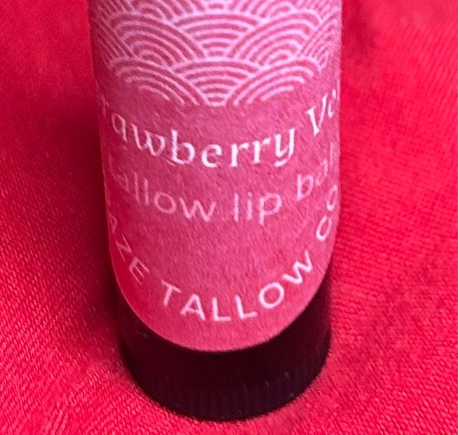 Strawberry Veil Tallow Lip Balm