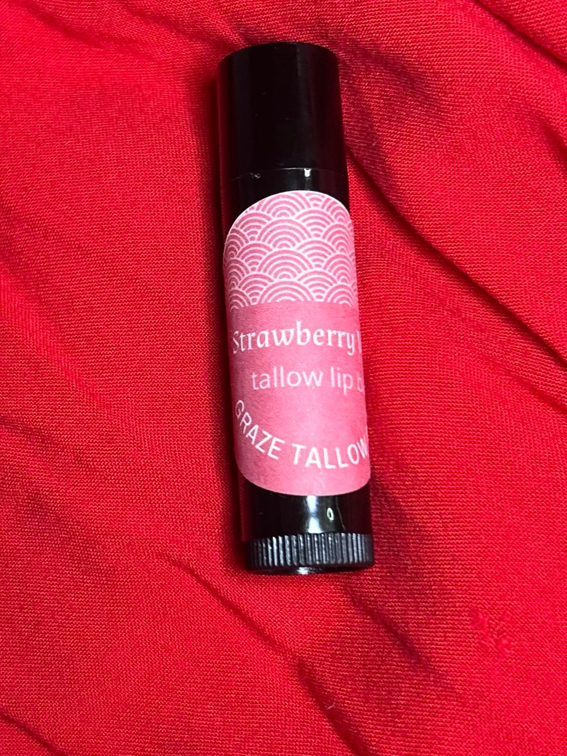 Strawberry Veil Tallow Lip Balm