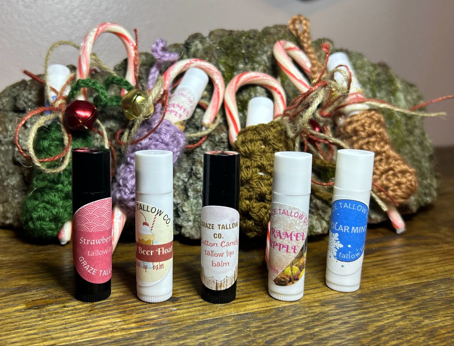 Strawberry Veil Tallow Lip Balm