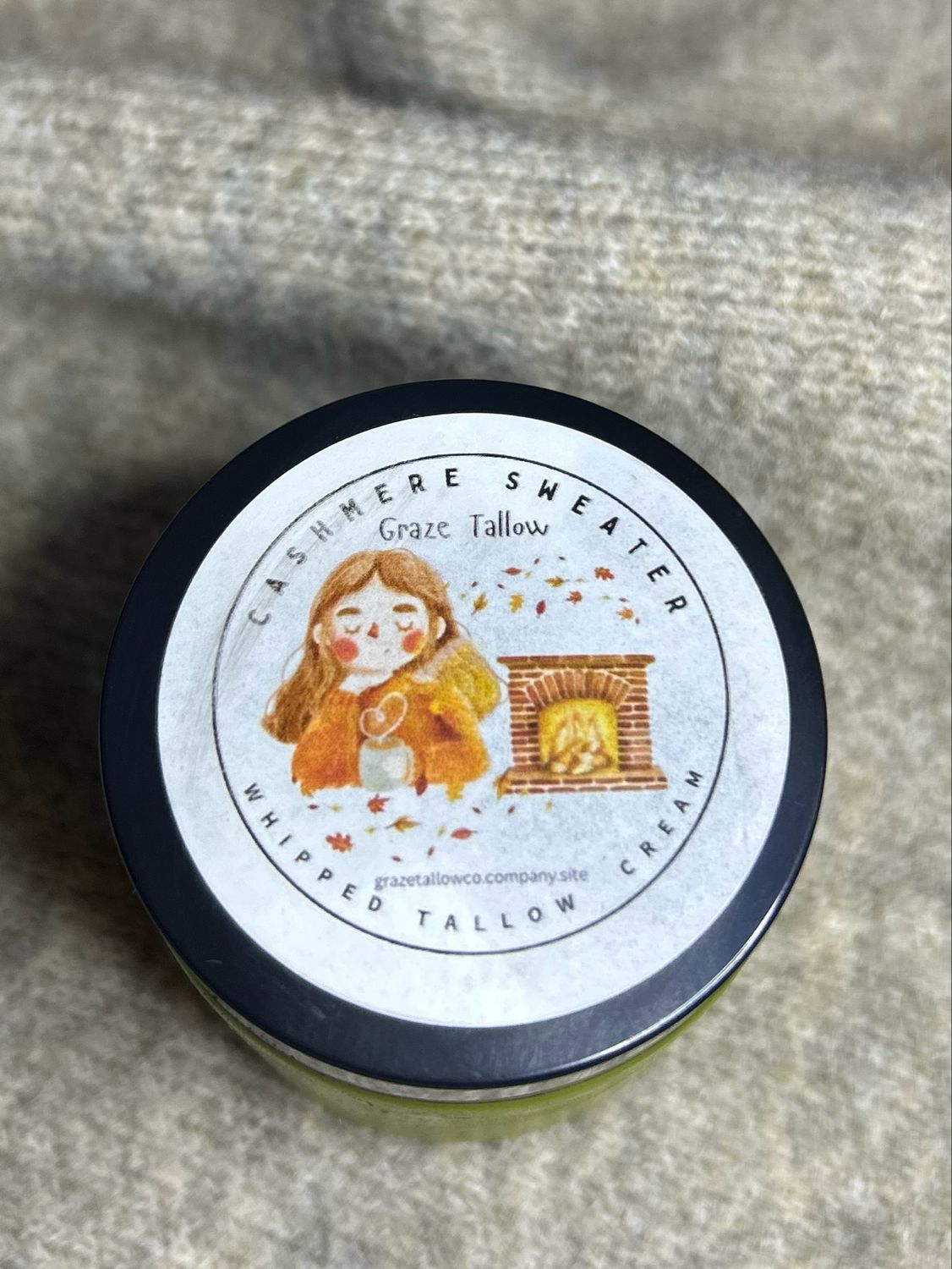 Cashmere Sweater Whipped Tallow Cream