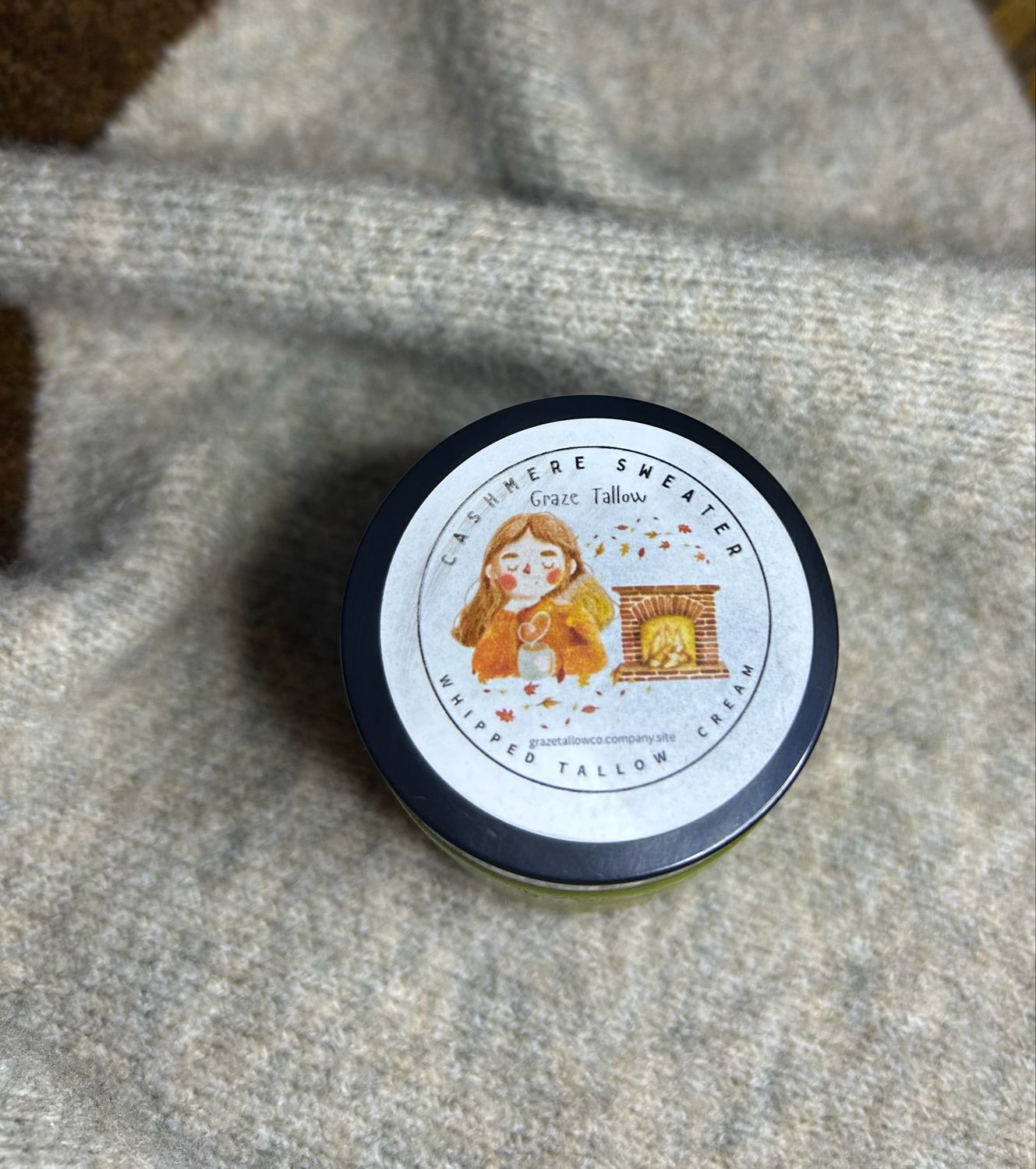 Cashmere Sweater Whipped Tallow Cream