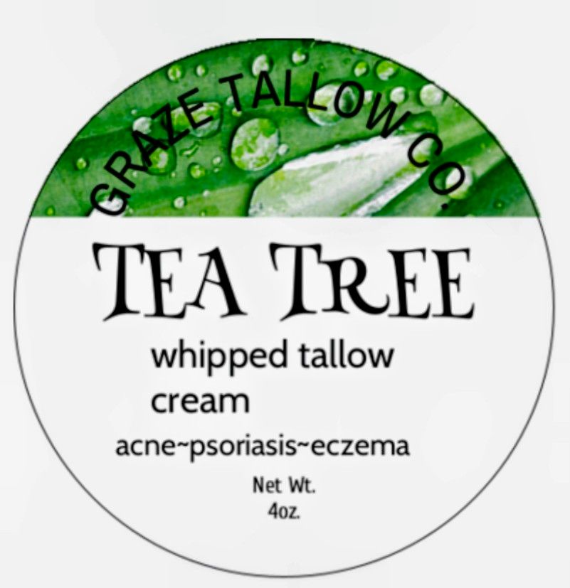 Tea Tree Whipped Tallow Cream