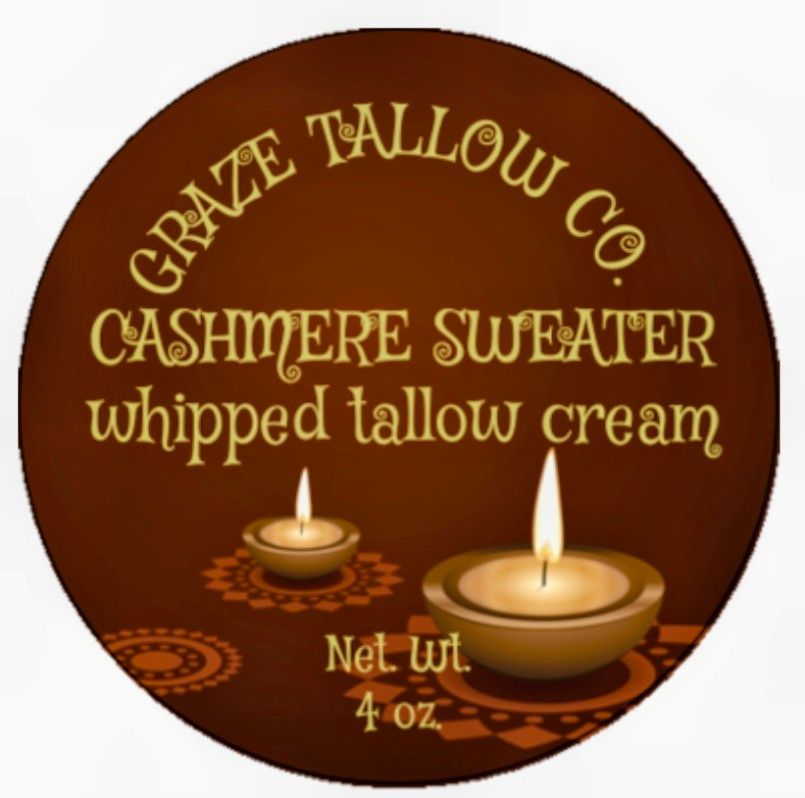 Cashmere Sweater Whipped Tallow Cream