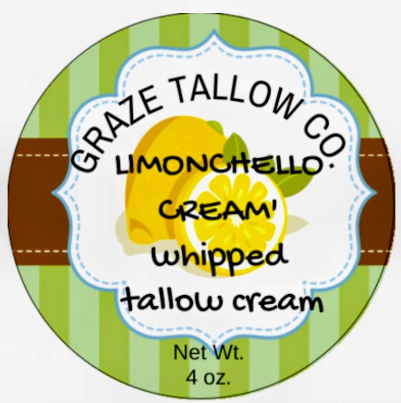 Limonchello Cream' Whipped Tallow Cream