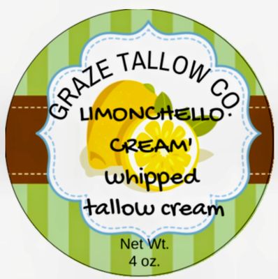 Limonchello Cream' Whipped Tallow Cream