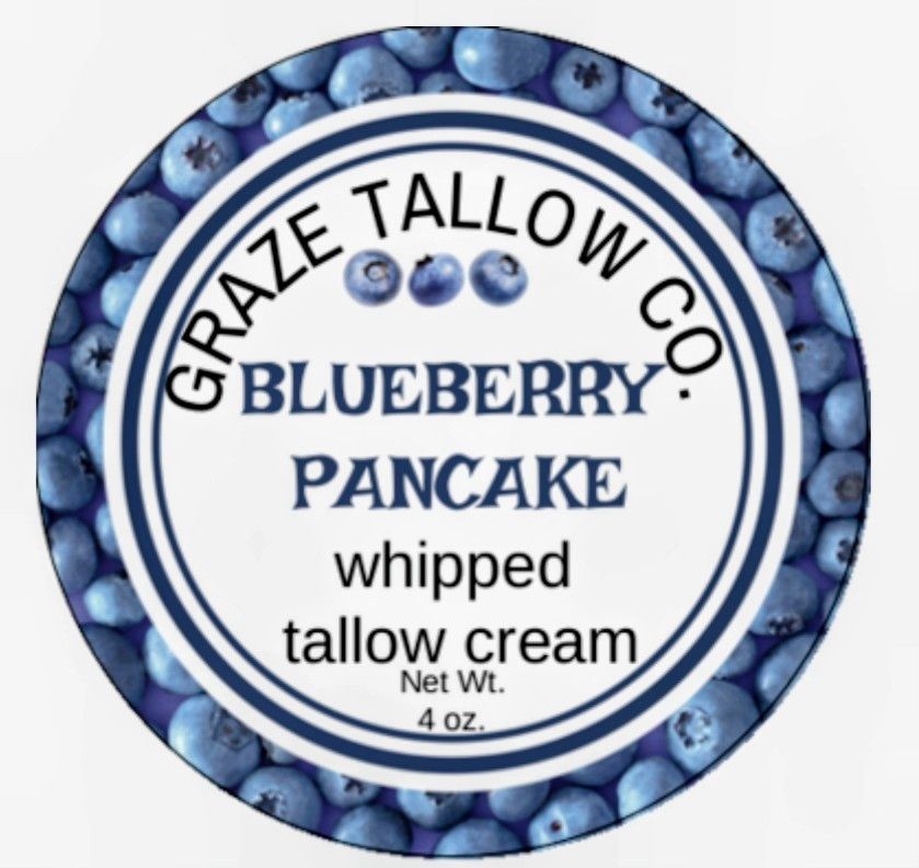 Blueberry Pancake Whipped Tallow Cream 