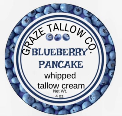 Blueberry Pancake Whipped Tallow Cream 