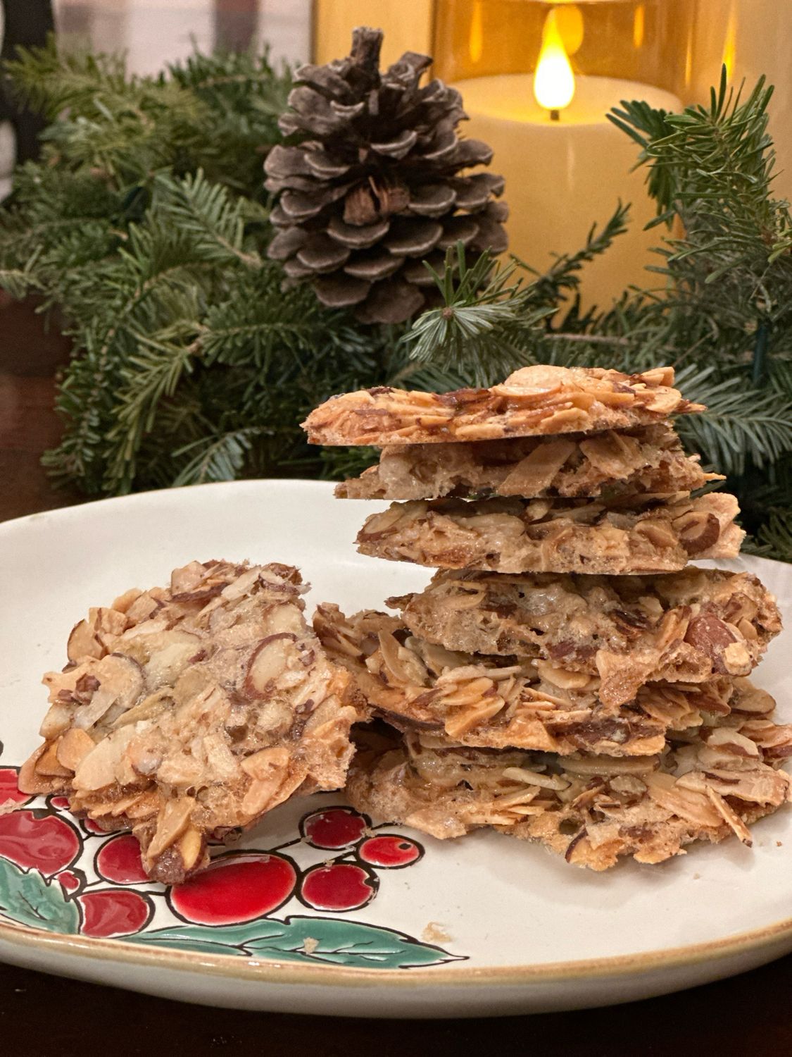 Gluten-Free Almond Florentines