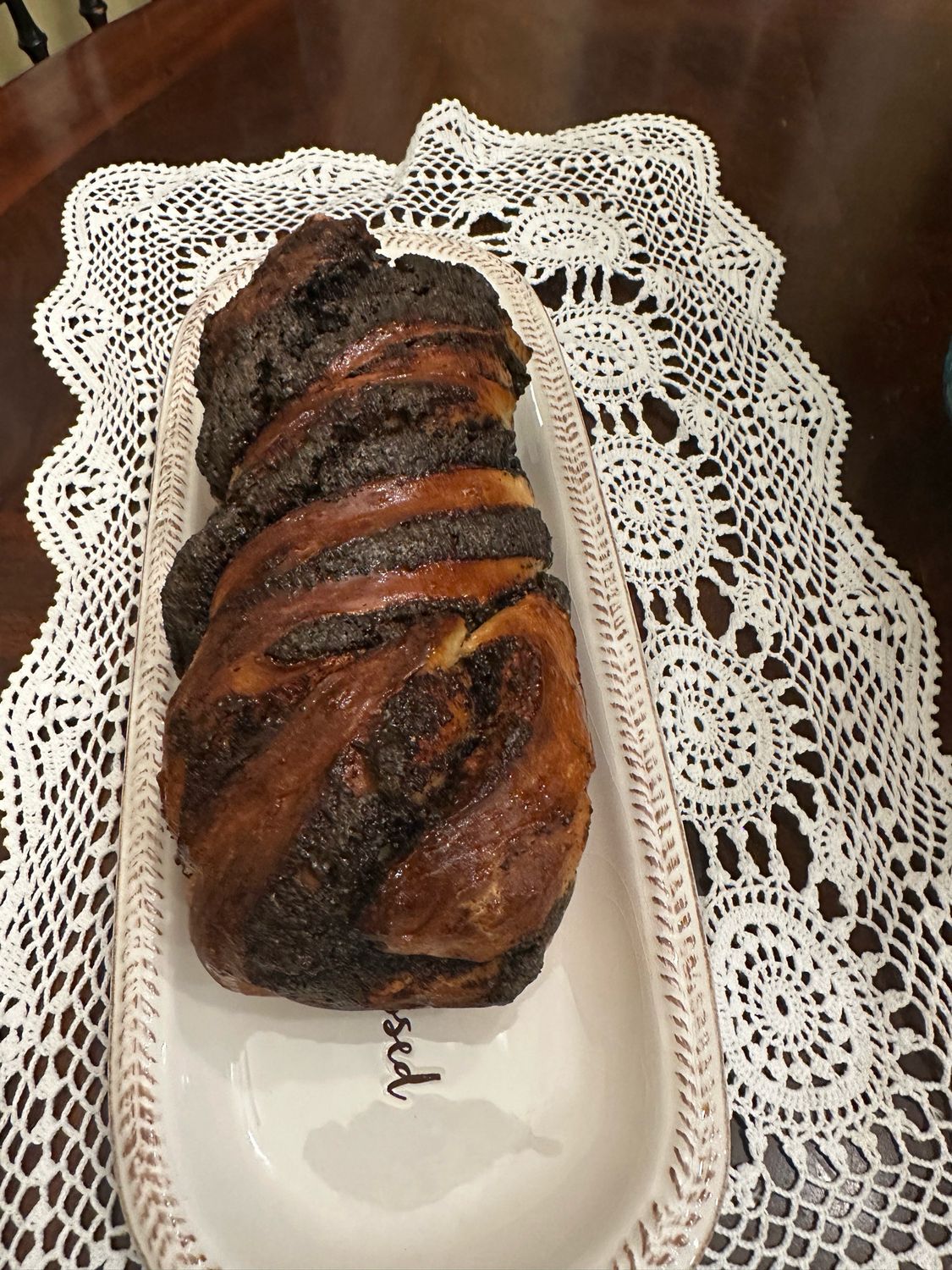 Poppy Seed Sourdough Brioche Roll