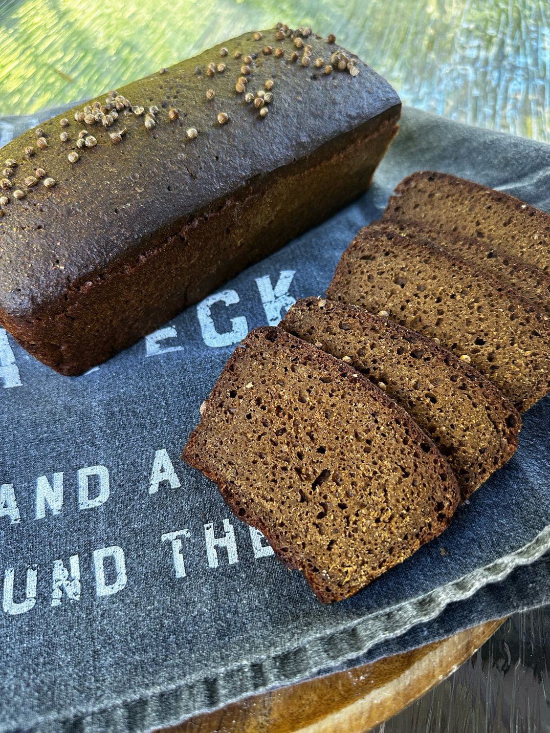 Dark Rye Bread With Coriander (Borodinsky )