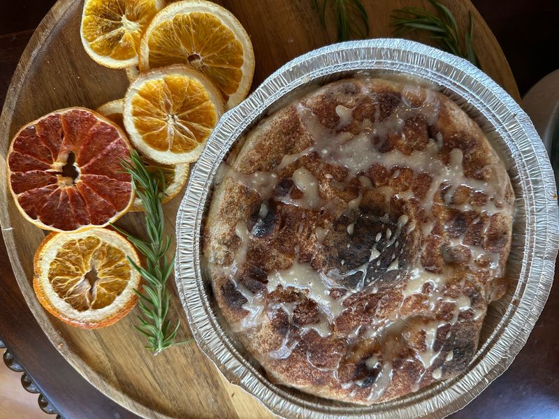 Sourdough Cinnamon Swirl Focaccia