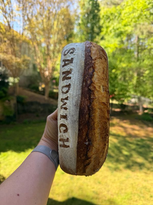 Sandwich Sourdough Bread