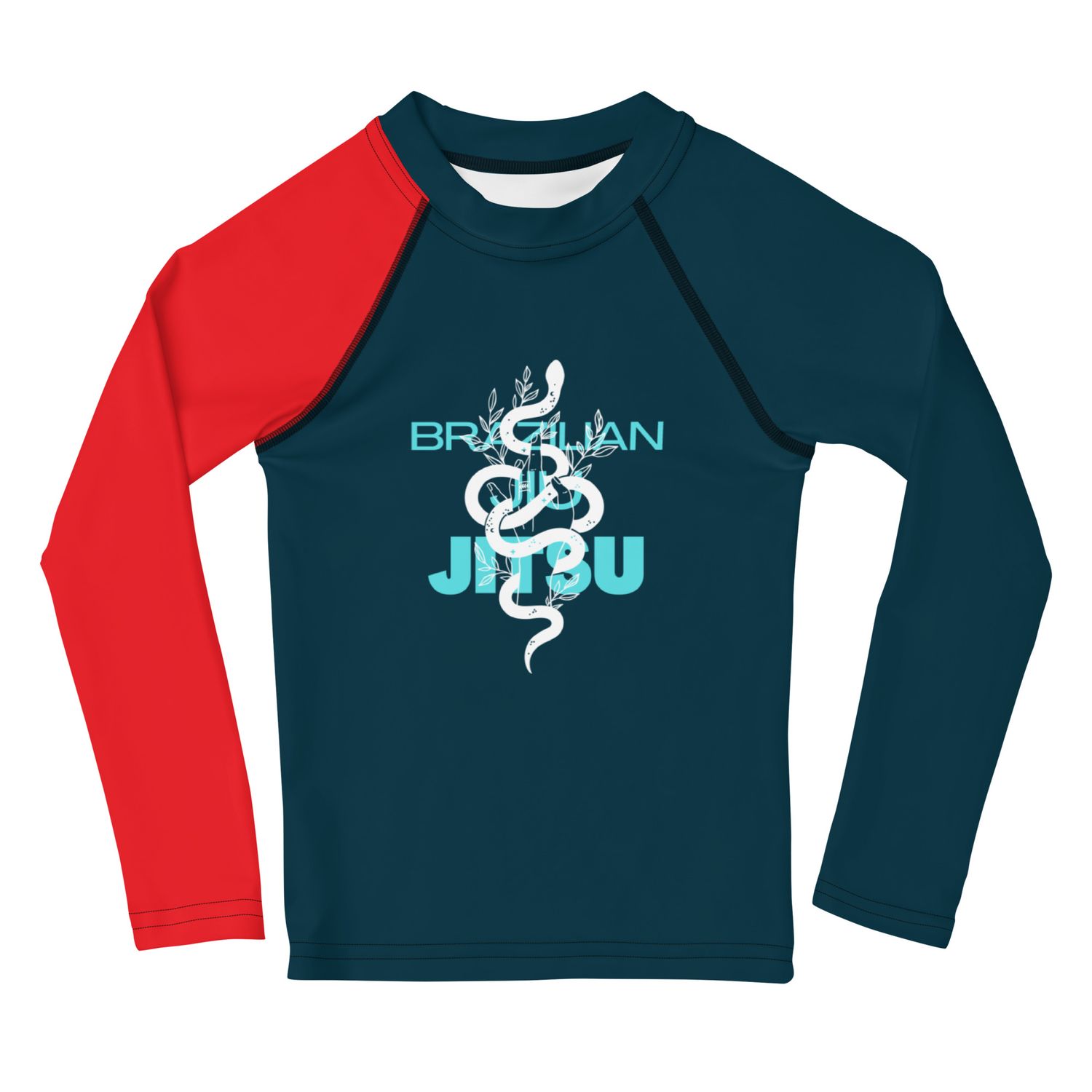 Blue &amp; Red Snake | Youth Rash Guard