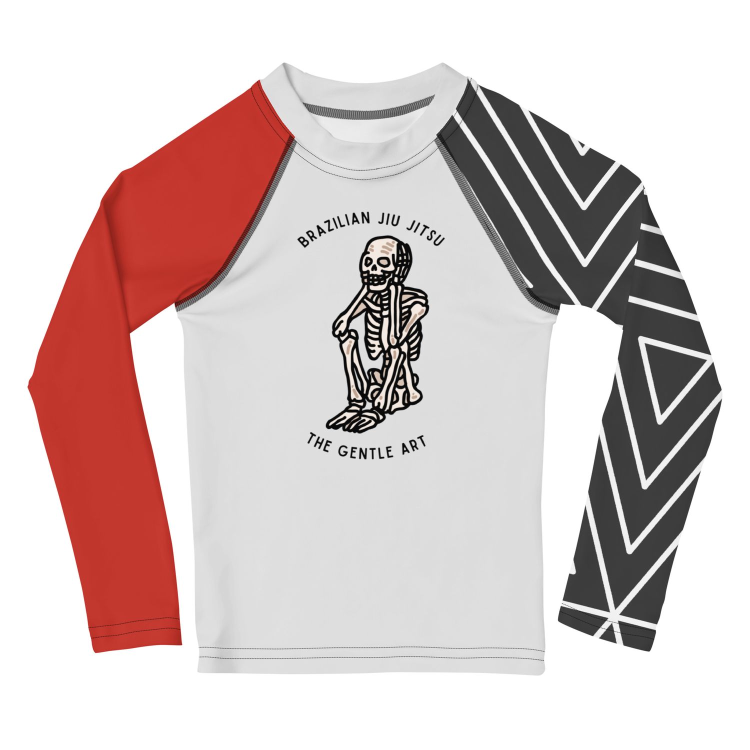 The Gentle Art Skeleton | Light | Youth Rash Guard