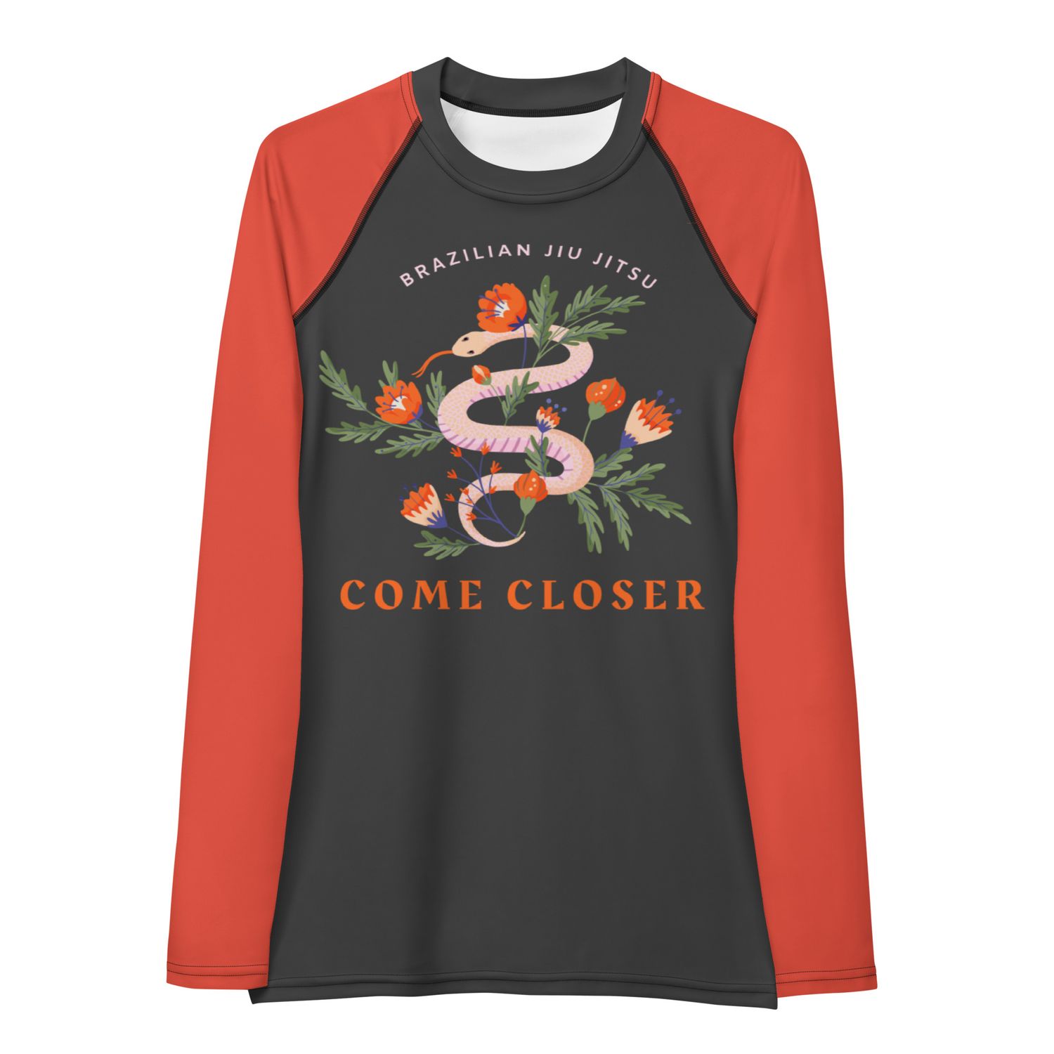 Brazilian Jiu Jitsu | Come Closer Women&#39;s Rash Guard